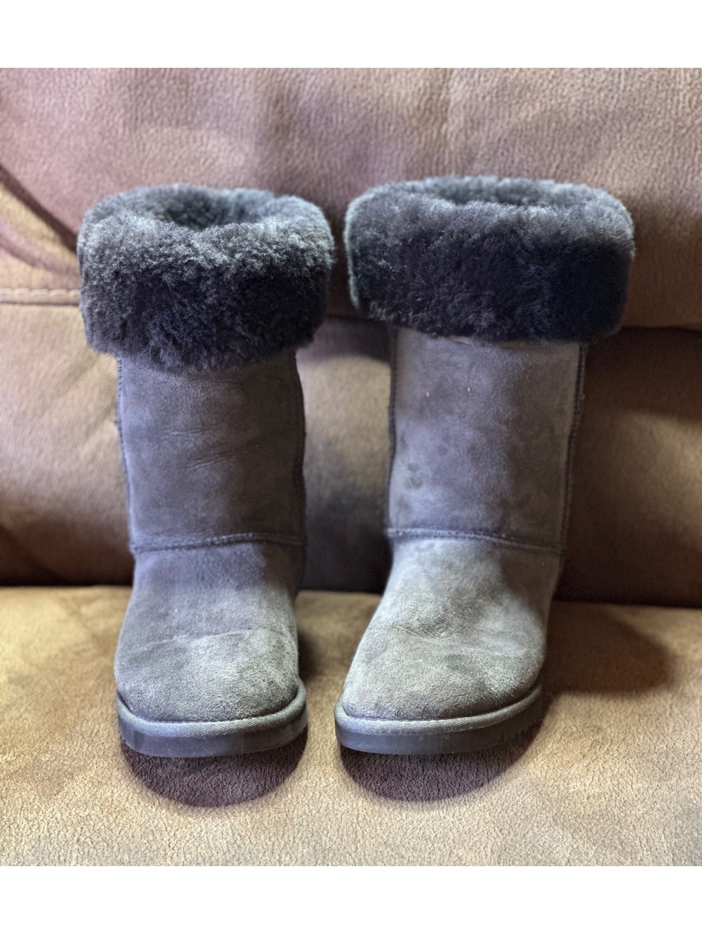 Y2K UGG Australia Classic Tall Boots 5815 Chocolate Brown Women's Size 8
